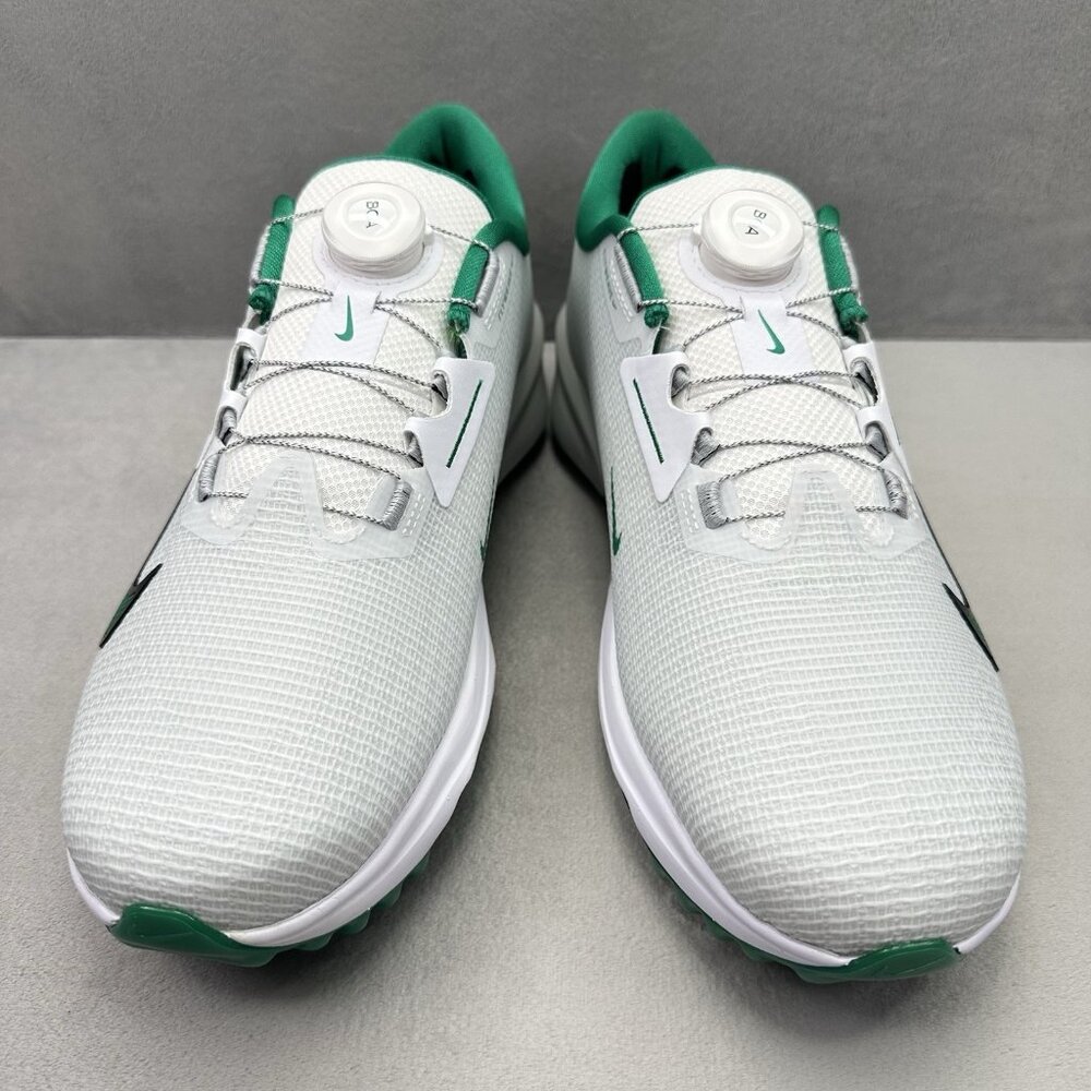 Nike Infinity Tour 2 BOA Mens Size 11 (W) WIDE Golf Shoes Photon Dust Malachite - Picture 2 of 8
